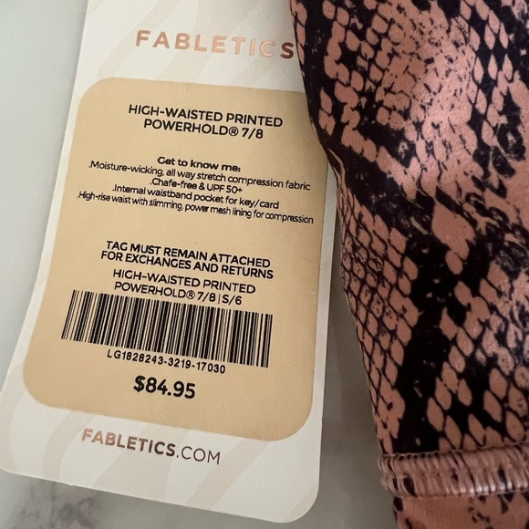 Fabletics leggings size Small NWT - Picture 4 of 4